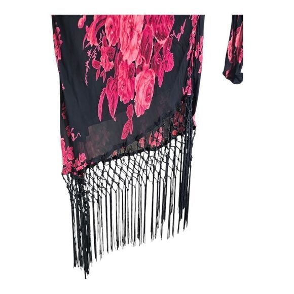 TEMPTATIONS Floral Fringe Skirt Set - Size Large - Picture 6 of 10